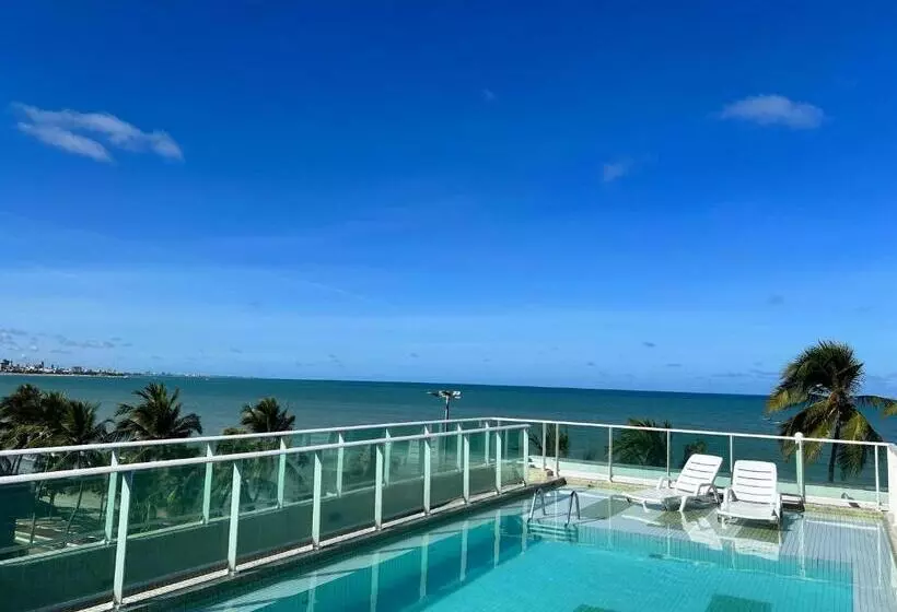 Flat Particular Beira Mar De Cabo Branco No Hotel Nord Easy Green Sunset