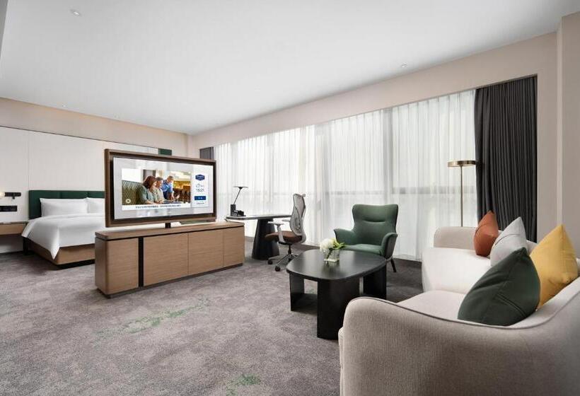 فندق Hampton By Hilton Guangzhou Renhe Baiyun Airport Free Airport Shuttle Bus