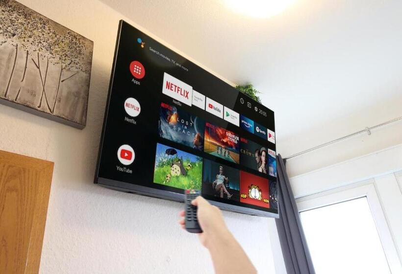 فندق Ulm Zentrum Komplettes Zimmer, Hochbett, Android Tv & Eigenem Bad Perfekt Für Familien & Gruppen