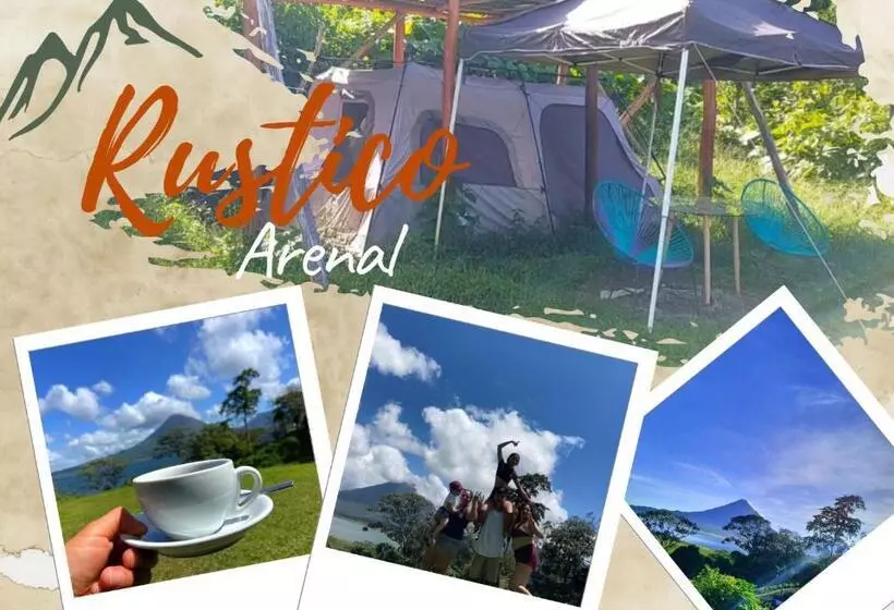 Aamiaismajoitus (B&B) Rustico Arenal Glamping & Rooms