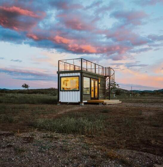 هاستل New Starry Night Shipping Container Home