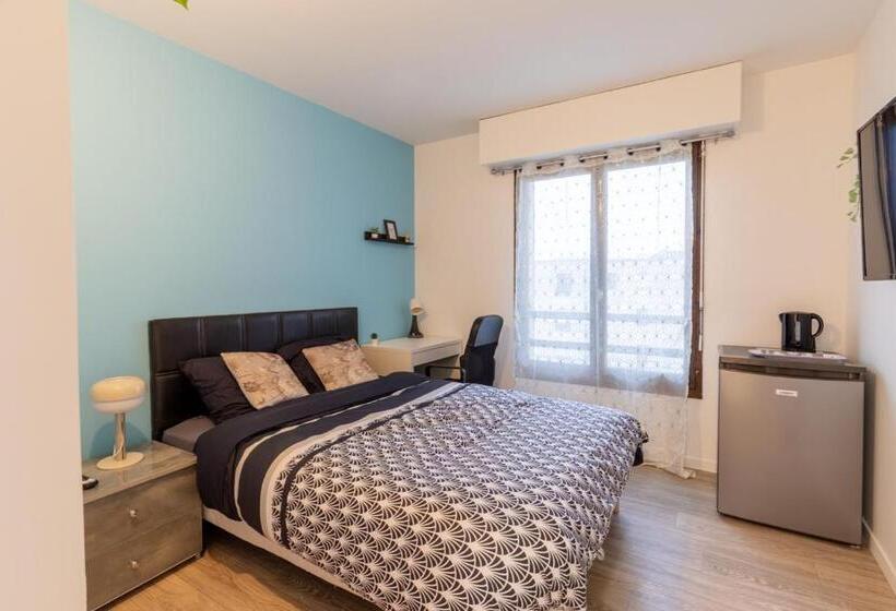 تختخواب و صبحانه Le Beau Refuge Parisien De Cergy   Parisian Modern Flat At Cergy