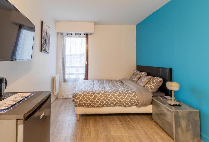 تختخواب و صبحانه Le Beau Refuge Parisien De Cergy   Parisian Modern Flat At Cergy