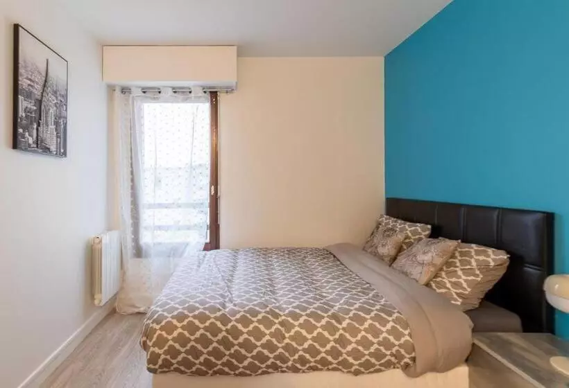 Aamiaismajoitus (B&B) Le Beau Refuge Parisien De Cergy   Parisian Modern Flat At Cergy