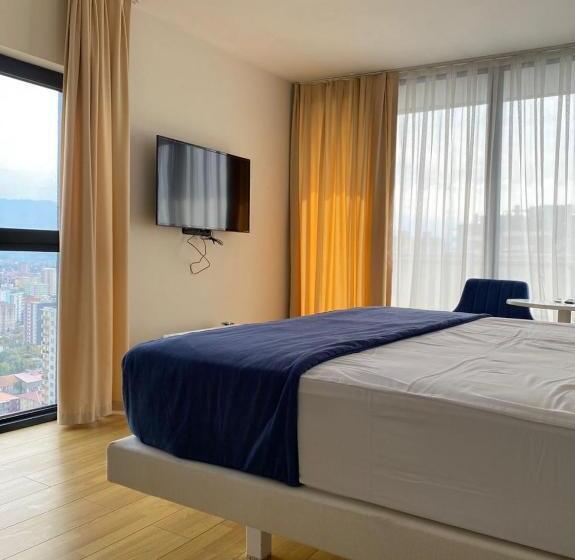 هتل Elegance Sea Views Apartments In Orbi City Batumi