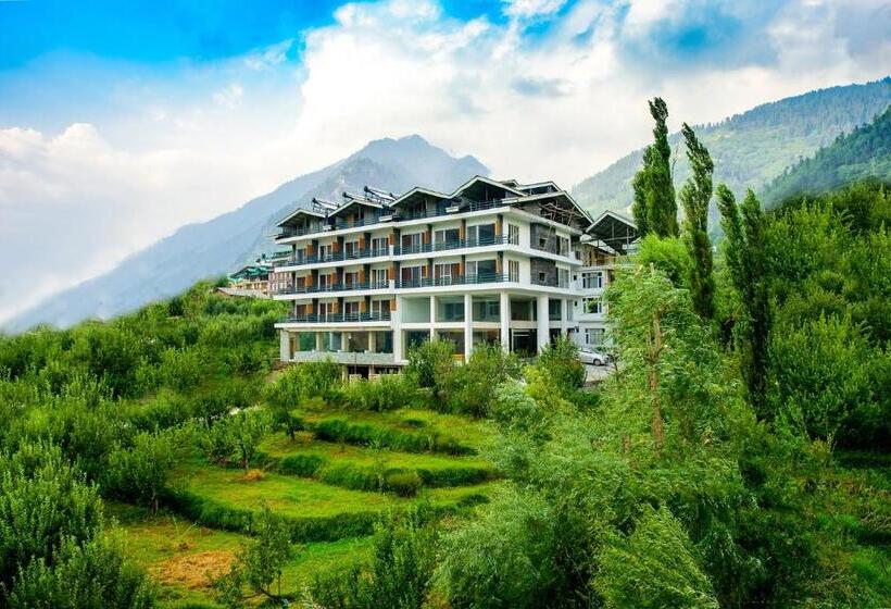 בית מלון כפרי Naturevilas Sarovar Portico Centrally Heated