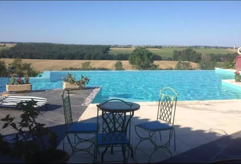 Aamiaismajoitus (B&B) Domaine Le Coteau De Mengaud