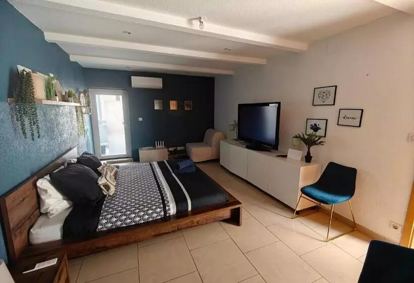 Suite 2 Lits Auberge Du Manala Hôtel 24 24 Proche Basel