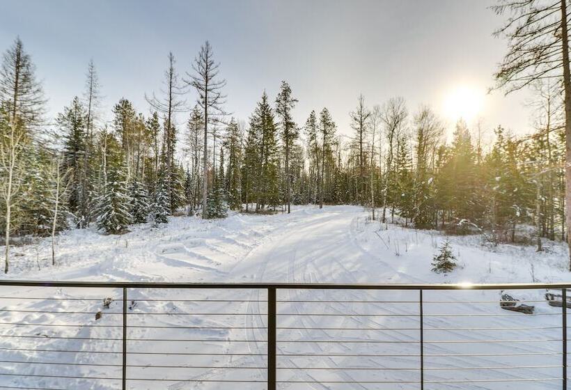 Peaceful Whitefish Home W/ Deck Pets Welcome!