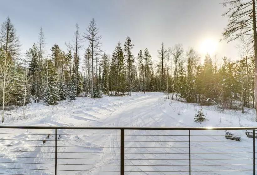 Peaceful Whitefish Home W/ Deck   Pets Welcome!