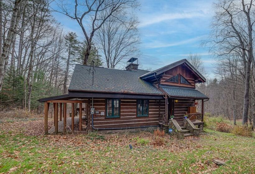 Cozy Otego Cabin W/ Wood Burning Fireplace & Pond!