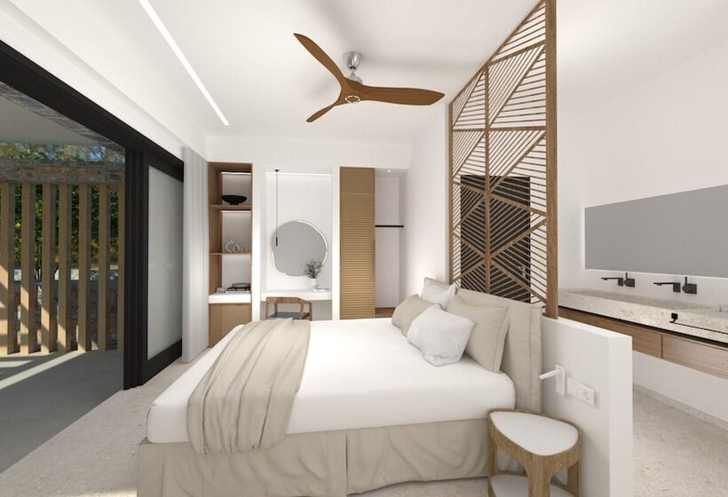 בית מלון כפרי Deos Luxury Suites Adults Only