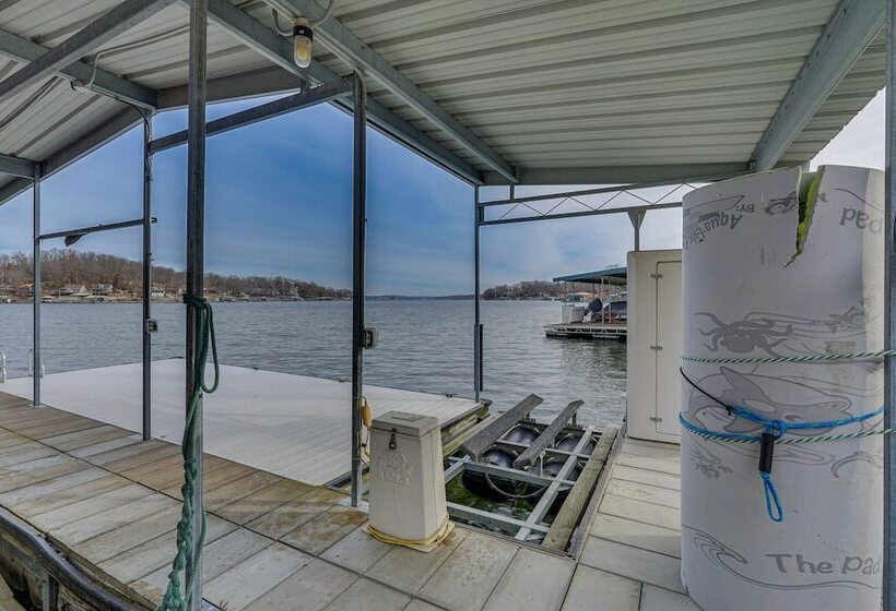 Private Dock: Lake Of The Ozarks Hideaway!