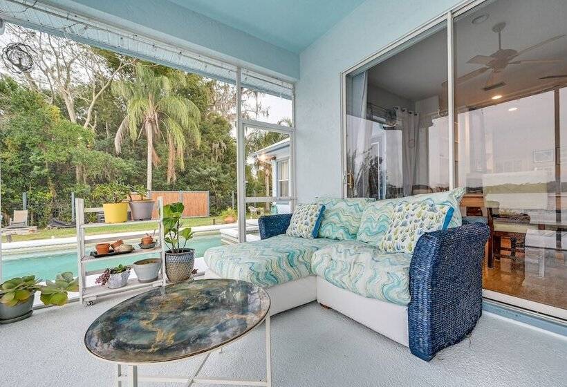 Odessa Lake House W/ Private Pool & Screened Lanai