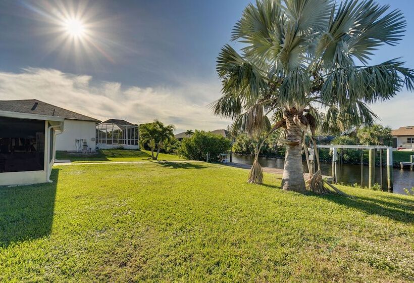 Pet Friendly Punta Gorda Home W/ Dock On Canal!