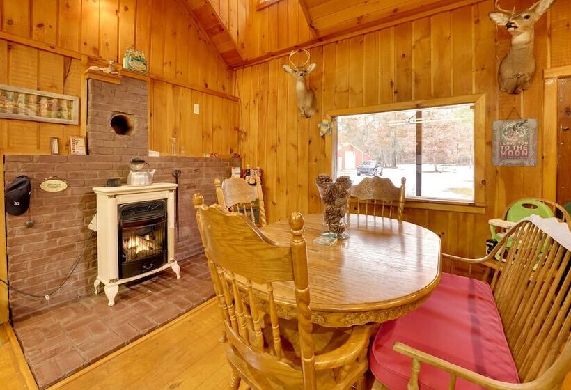 Riverfront Luther Cottage W/ Year Round Trail!