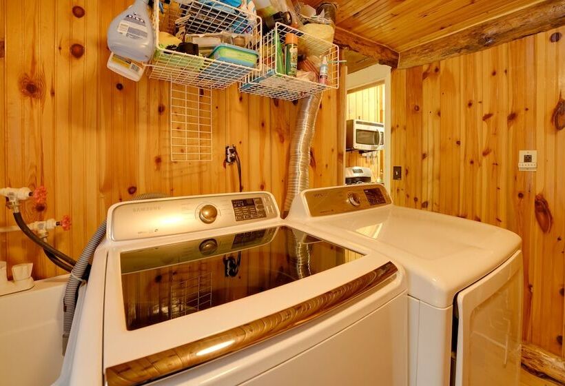 Riverfront Luther Cottage W/ Year Round Trail!