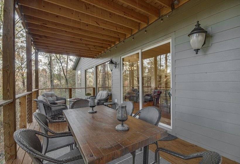 Waterfront Terry Home W/ 3 Decks & Hot Tub!