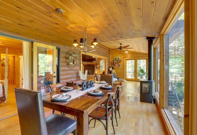 Blue Ridge Cabin W/ Hot Tub & Private Lake!