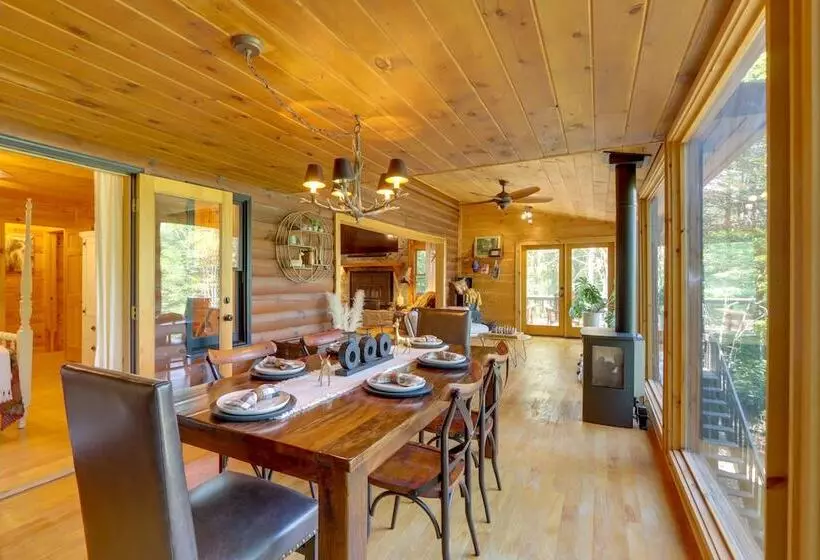 Blue Ridge Cabin W/ Hot Tub & Private Lake!