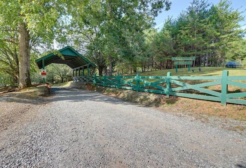 Blue Ridge Cabin W/ Hot Tub & Private Lake!