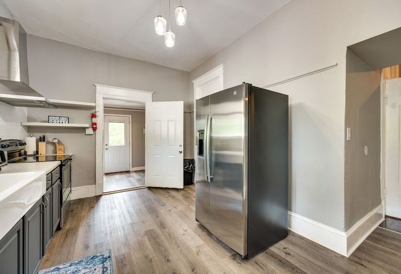 Bright Macon Home W/ Wraparound Deck!