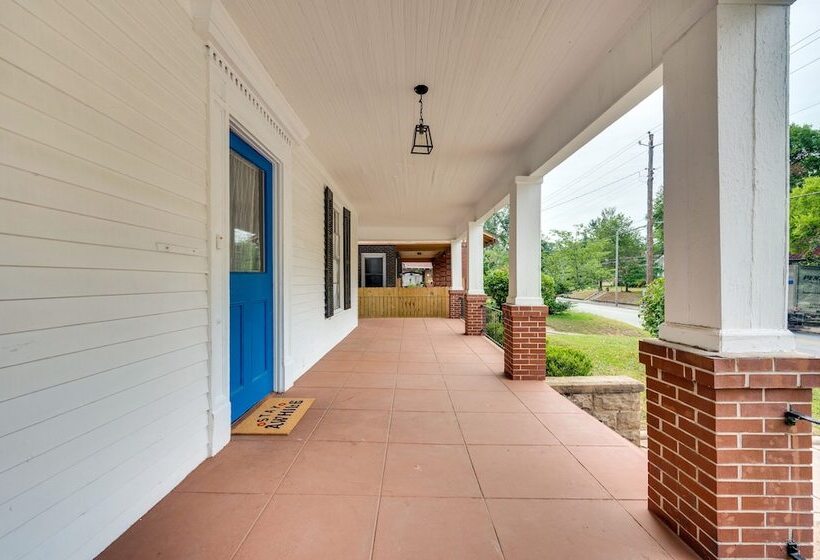 Bright Macon Home W/ Wraparound Deck!