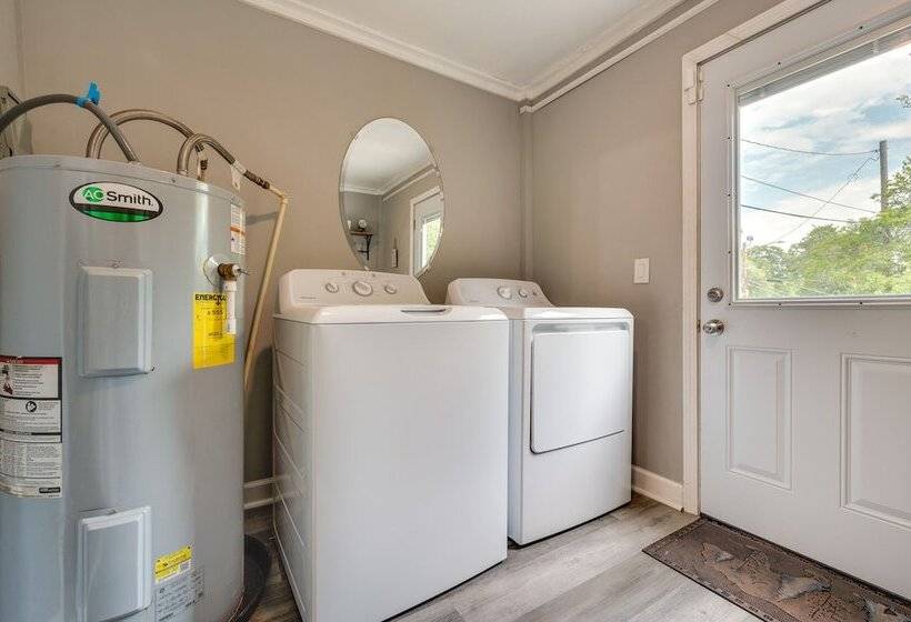 Bright Macon Home W/ Wraparound Deck!