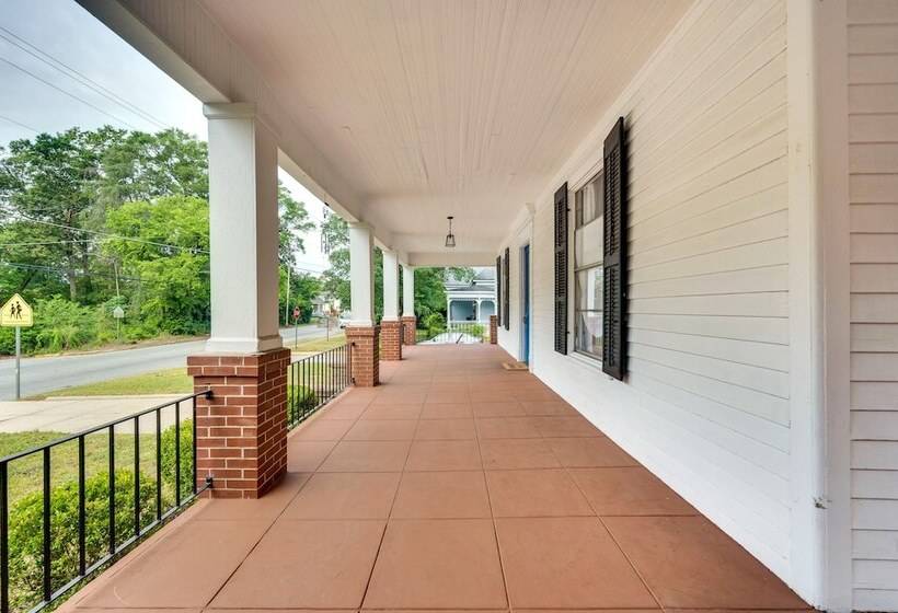 Bright Macon Home W/ Wraparound Deck!