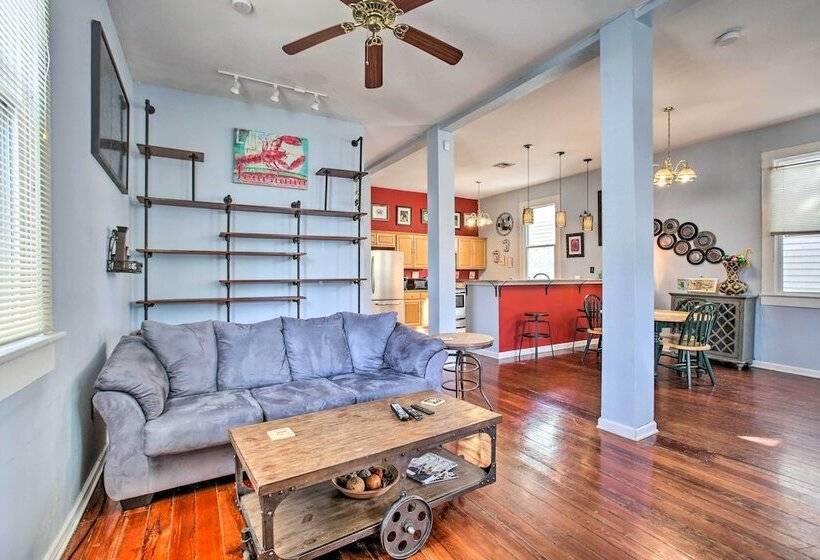 5 Mi To Bourbon Street: Central Nola Home