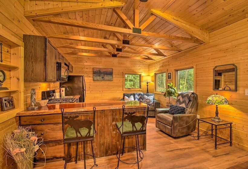 Clayton Retreat W/ Spacious Deck & Mtn Views!
