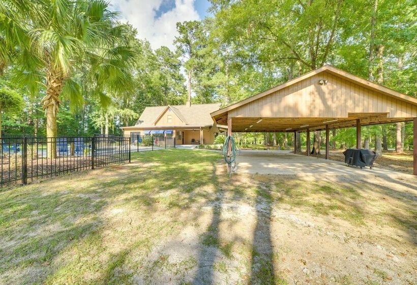 Stunning Valdosta A Frame Home With Private Pool!