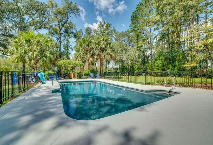 Stunning Valdosta A Frame Home With Private Pool!