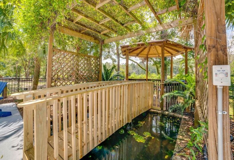 Stunning Valdosta A Frame Home With Private Pool!