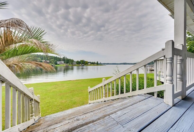 Waterfront Sparta Retreat W/ Dock, Deck & Grill