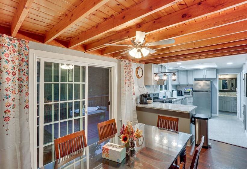 Cabin W/ 2 Decks   3 Mi To Lake Arrowhead Village!