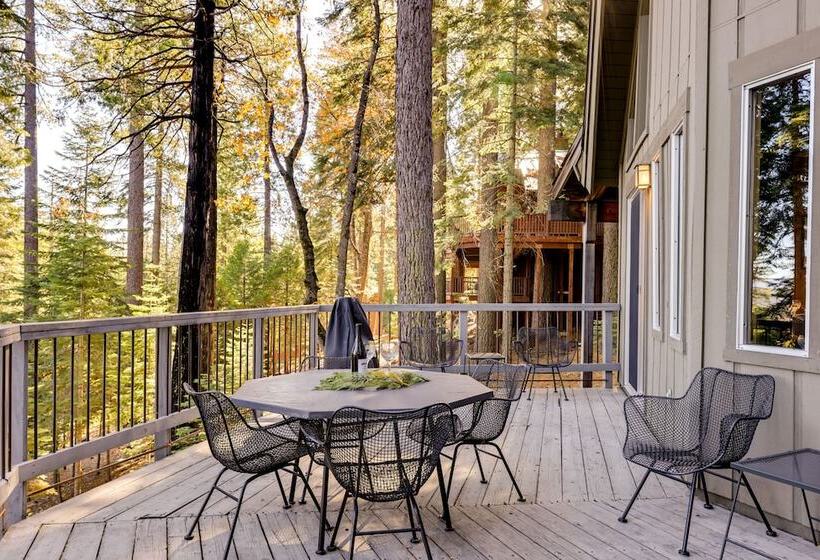 3 Mi To Big Trees State Park: Cabin W/ Deck