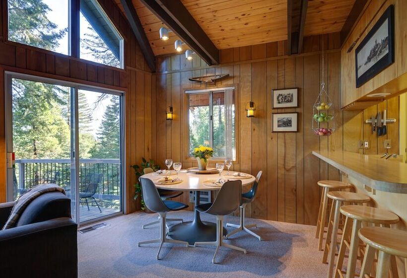 3 Mi To Big Trees State Park: Cabin W/ Deck