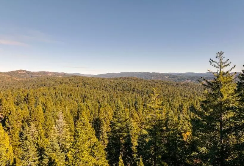 3 Mi To Big Trees State Park: Cabin W/ Deck