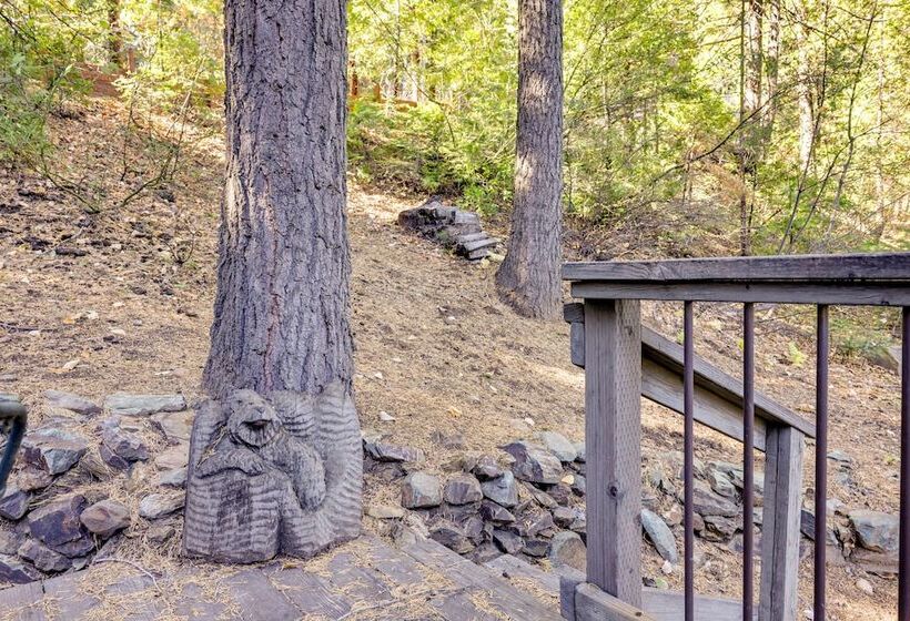 3 Mi To Big Trees State Park: Cabin W/ Deck