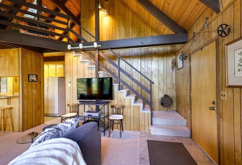 3 Mi To Big Trees State Park: Cabin W/ Deck