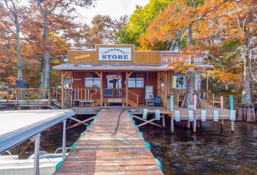 Lakefront Netterville Landing Home W/ Private Dock