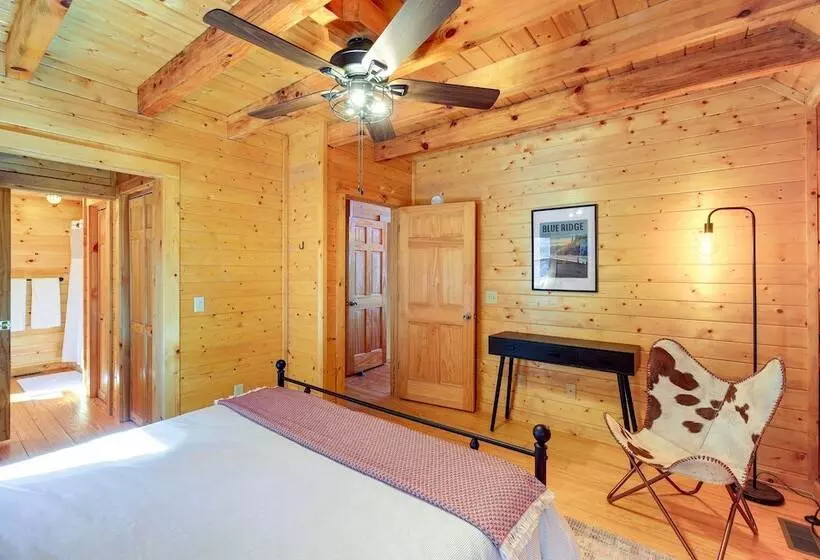 Mtn View Blue Ridge Cabin On Over 2 Acres!