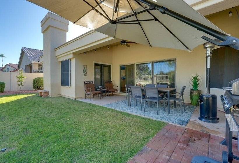 Spanish Style Glendale Home W/ Golf Course Views!