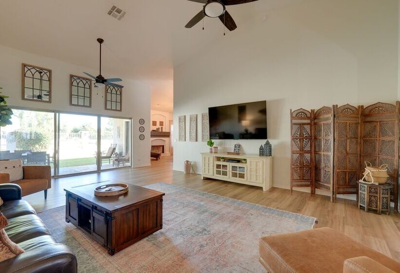 Spanish Style Glendale Home W/ Golf Course Views!