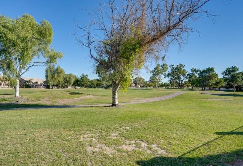 Spanish Style Glendale Home W/ Golf Course Views!