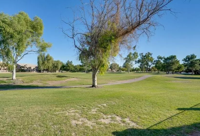 Spanish Style Glendale Home W/ Golf Course Views!