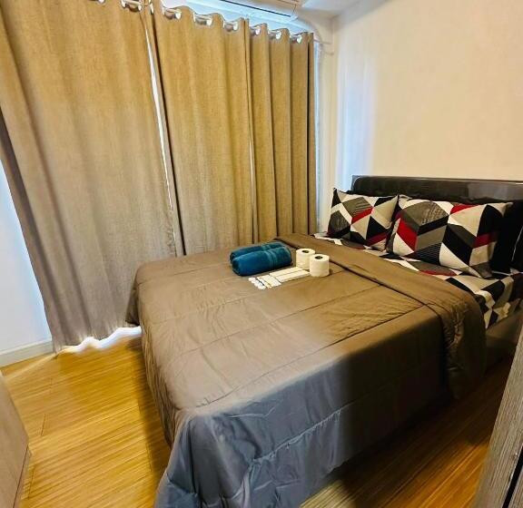 Hotell Grace Residences Taguig Bgc View With Balcony Plus Netflix 331