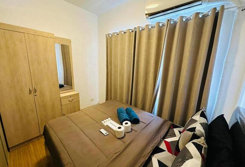 Hotell Grace Residences Taguig Bgc View With Balcony Plus Netflix 331