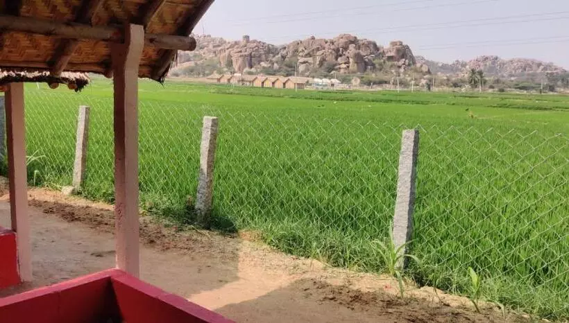 ペンション Laughing Buddha Hampi Guest House